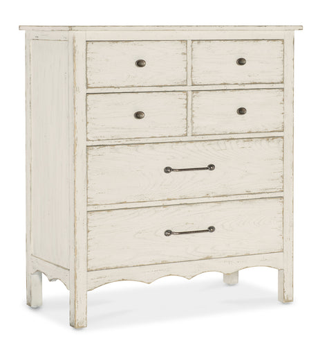 Americana Six-Drawer Chest - White by Hooker Furniture - View 1