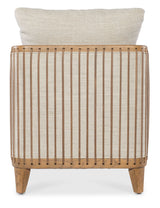 Enveyed Stationary Chair - Beige / Light Brown by Hooker Furniture - View 5
