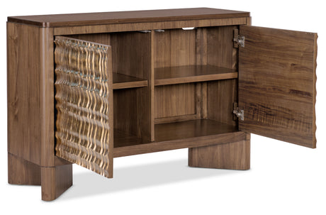 Eleana Two Door Chest Medium Wood / Light Brown - Dark Brown / Light Brown by Hooker Furniture - View 4