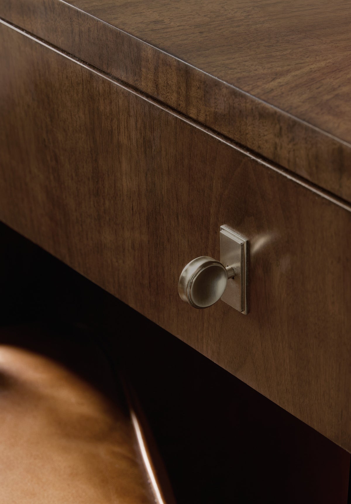 Archives Executive Desk Dark Wood - Dark Brown by Hooker Furniture - View 4