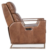 Relic Power Recliner With Power Headrest - Dark Brown by Hooker Furniture - View 8