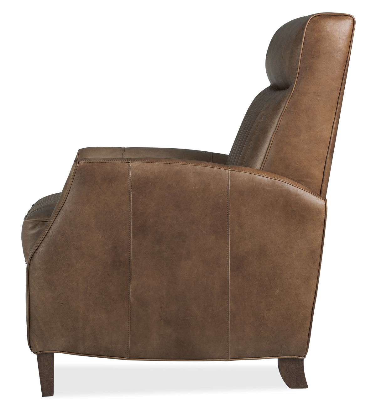 Denver Push Back Recliner - Dark Brown by Hooker Furniture - View 8
