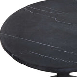 Time's Up Hourglass Shaped Side Table - Black by Uttermost - View 6