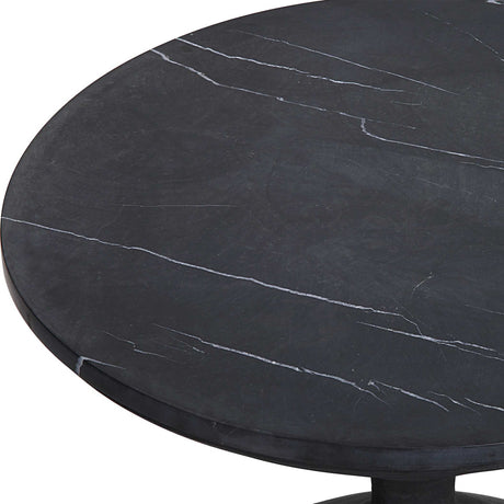 Time's Up Hourglass Shaped Side Table - Black by Uttermost - View 6