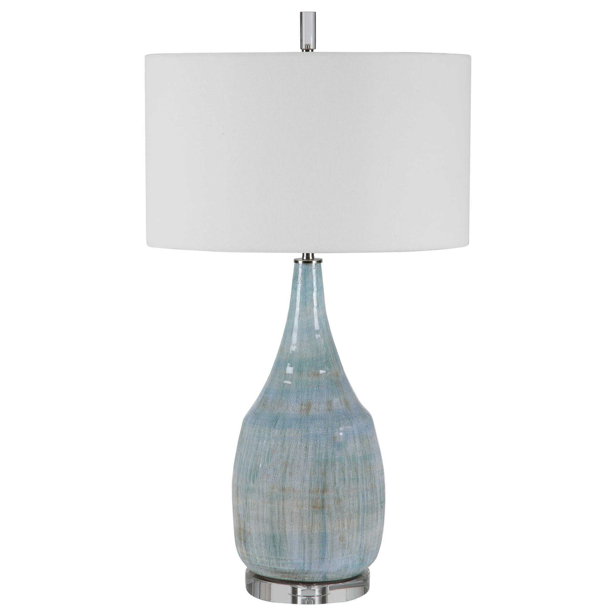 Rialta Coastal Table Lamp - Light Blue / White by Uttermost - View 4