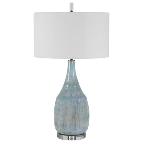 Rialta Coastal Table Lamp - Light Blue / White by Uttermost - View 4