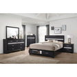Corbin Black 5-piece Queen Bedroom Set - sold by Home Elegance USA
