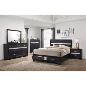 Corbin Black 5-piece Queen Bedroom Set - sold by Home Elegance USA