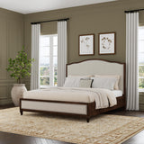 Bellevue King Upholstered Bed - Whiskey Brown | Flexsteel