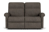 Davis Transitional Fabric Reclining Loveseat | Flexsteel