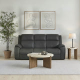 Ziggy Power Reclining Sofa With Power Headrest, Lumbar, Heat & Massage - Iron | Flexsteel