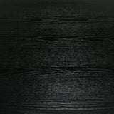Modrest Elmira - Glam Black Ash + Gradient Stainless Steel Round Dining Table