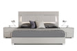 Eastern King Ethan Italian Modern Grey Bed - View Image 1