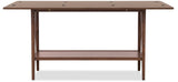 Cashiers Flip-Top Console Table Chestnut - Dark Brown by Hooker Furniture - View 4