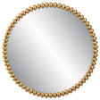 Byzantine Round Mirror - Gold by Uttermost - View 1
