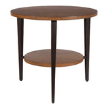 Loddon Side Table Oak - Dark Brown by Uttermost - View 4