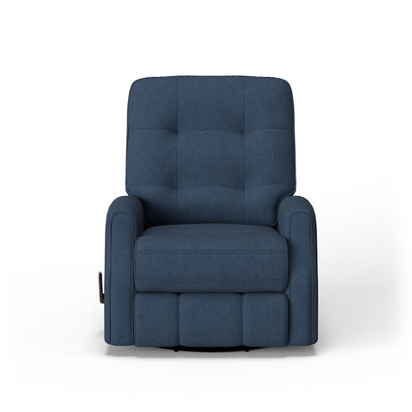 Devon Transitional Fabric Swivel Gliding Recliner | Flexsteel