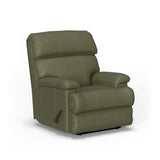 Geneva Transitional Leather Recliner | Flexsteel