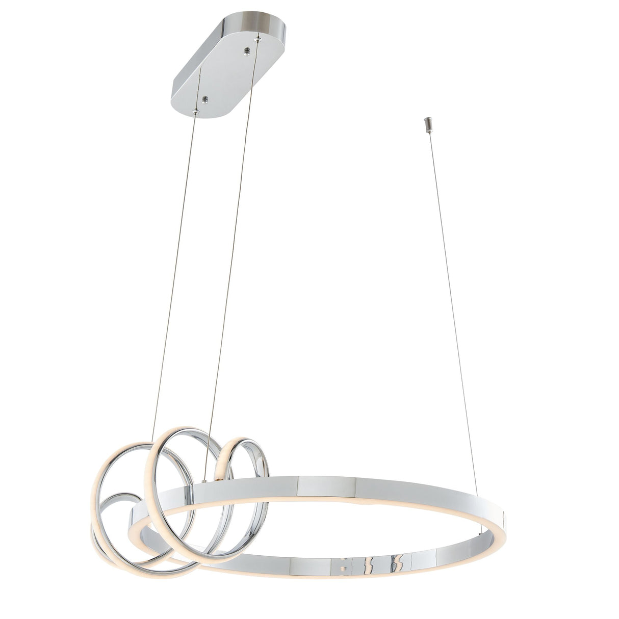 Salzburg Round Chandelier // Chrome  | Finesse - Home Elegance USA