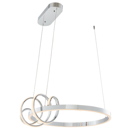 Salzburg Round Chandelier // Chrome  | Finesse - Home Elegance USA