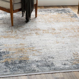 Ulen Abstract 9.5 X 13 Rug - Light Gray by Uttermost - View 2