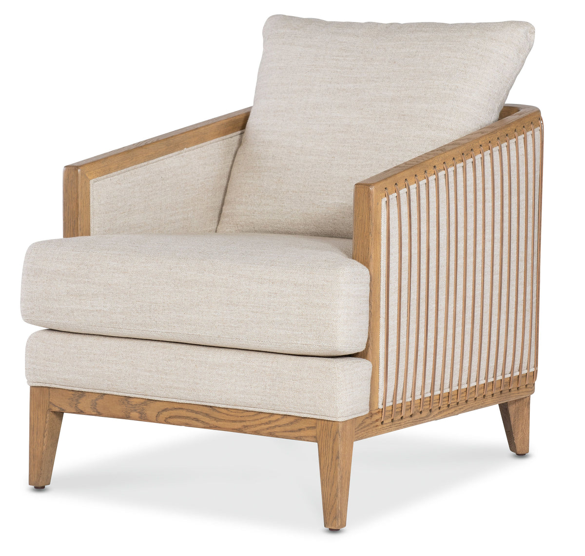 Enveyed Stationary Chair - Beige / Light Brown by Hooker Furniture - View 4
