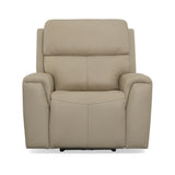 Jarvis Power Recliner With Power Headrest - Parchment | Flexsteel