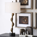 Remolino Table Lamp - Bronze by Uttermost - View 2