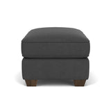 Carson Leather Ottoman, Heavy Thread Stitching | Flexsteel