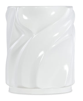 Melange Alabaster End Table - White by Hooker Furniture - View 1