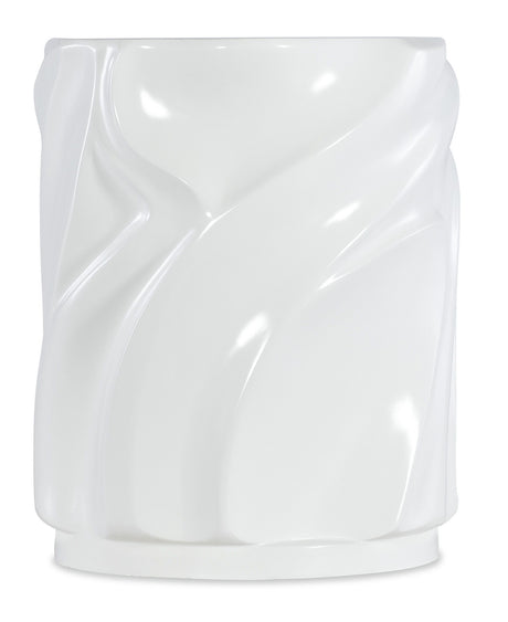 Melange Alabaster End Table - White by Hooker Furniture - View 1