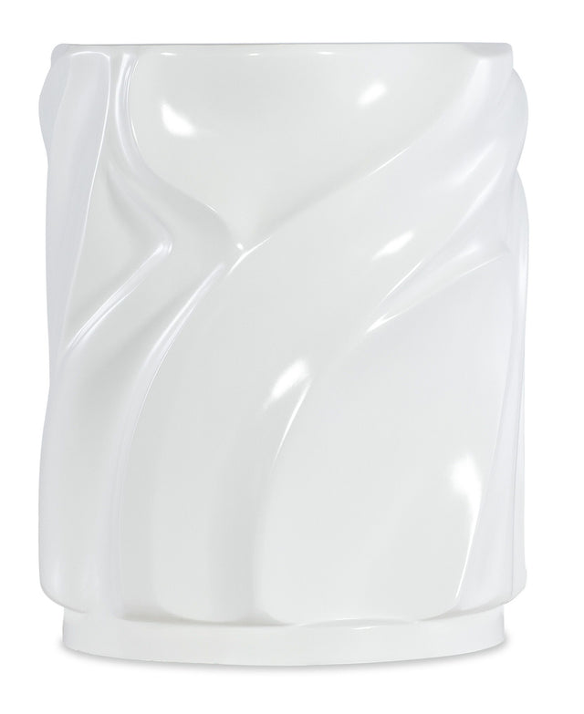 Melange Alabaster End Table - White by Hooker Furniture - View 1