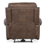 Duncan Power Recliner With Power Headrest & Lumbar - Dark Brown by Hooker Furniture - View 4