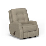 Devon Transitional Fabric Recliner With Nailhead Trim | Flexsteel