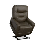 Shaw Power Lift Recliner With Power Headrest & Lumbar - Driftwood | Flexsteel