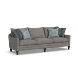 Eleanora Large Three-Cushion Sofa With Legs | Flexsteel