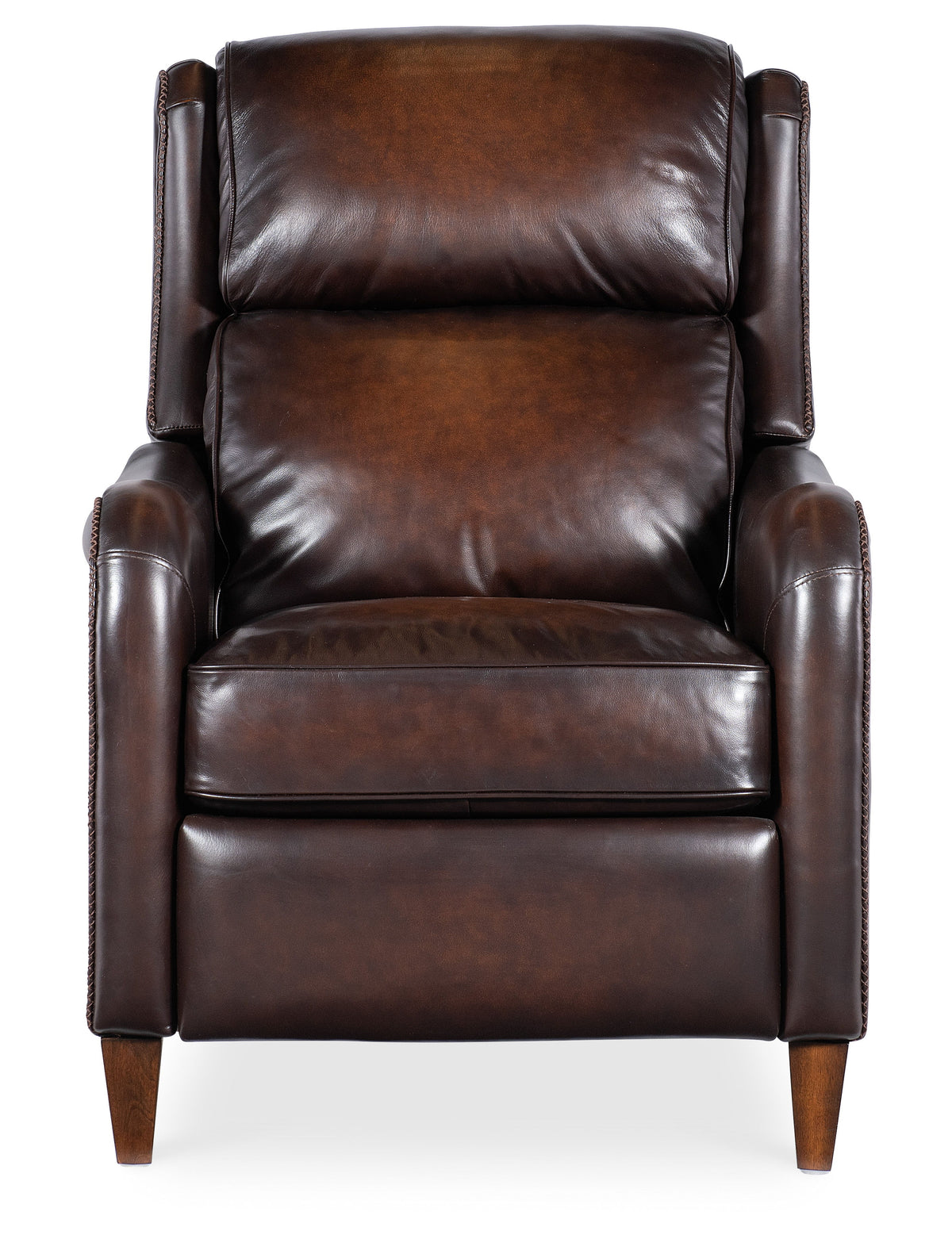 Carrington Power Recliner With Power Headrest - Dark Brown by Hooker Furniture - View 6
