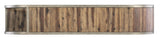 Commerce And Market Open Ended Console Table - Dark Brown / Gray by Hooker Furniture - View 6