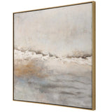 Storm Clouds Abstract Hand Painted Art - Dark Gray by Uttermost - View 4