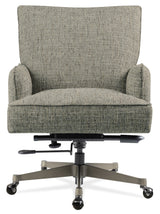 Quinn Executive Swivel Tilt Chair - Gray by Hooker Furniture - View 6