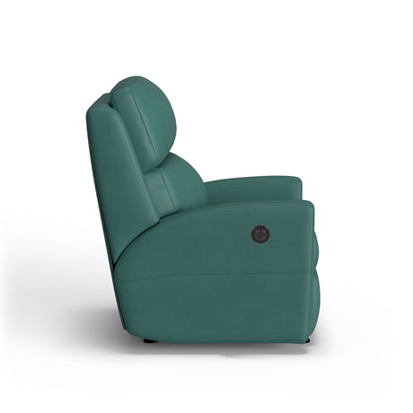 Catalina Transitional Leather Power Recliner | Flexsteel