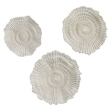 Ocean Gems Wall Decor (Set of 3) Ivory - Beige by Uttermost - View 1