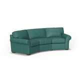 Vail Leather Conversation Sofa | Flexsteel
