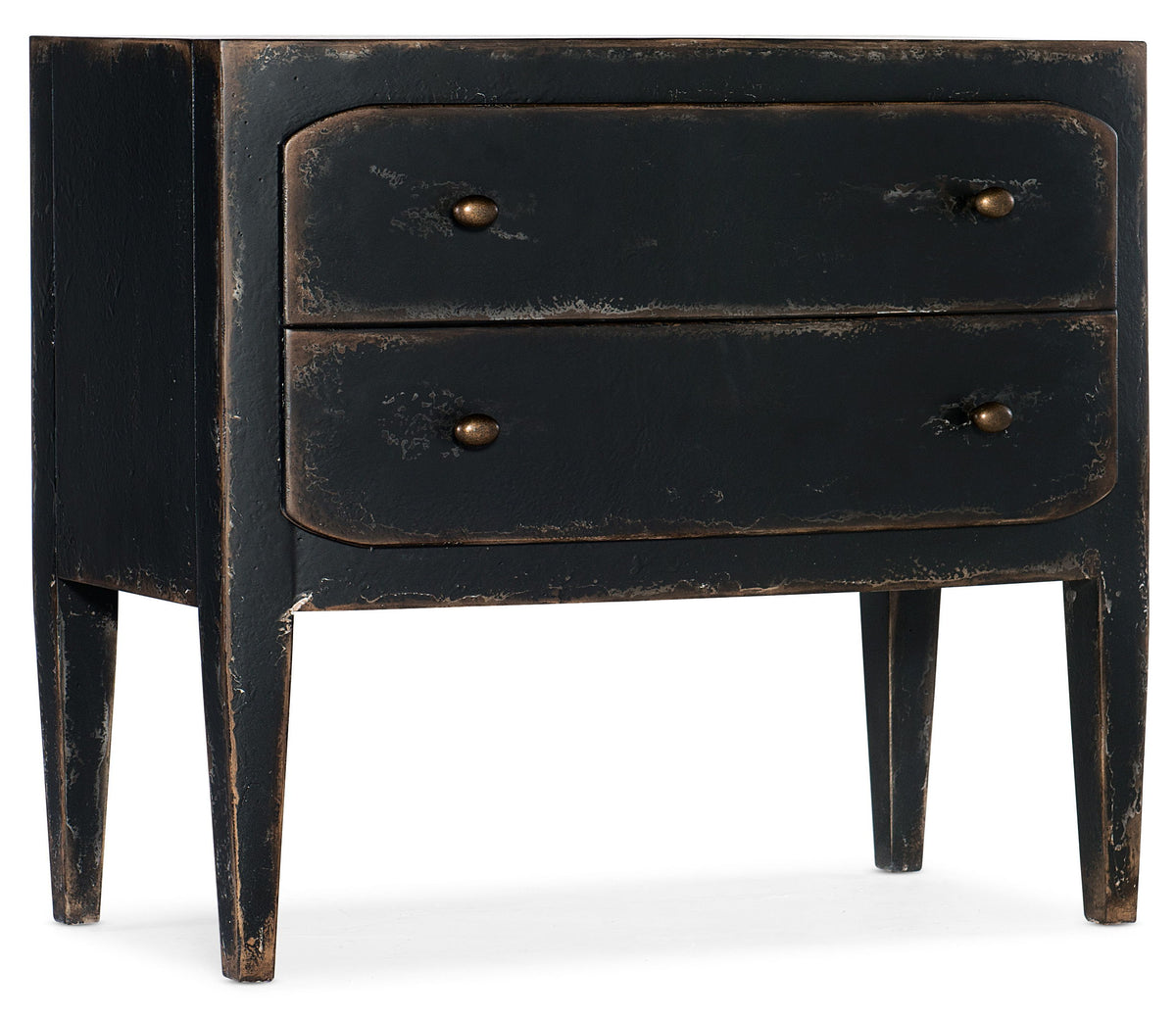 Ciao Bella 2-Drawer Nightstand - Black by Hooker Furniture - View 1