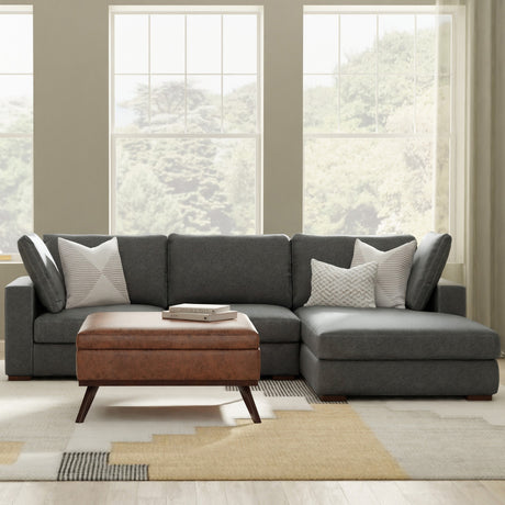Charlie Deep Seater Right Sectional Sofa - sold by Home Elegance USA