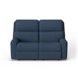 Rio Transitional Fabric Power Reclining Loveseat | Flexsteel