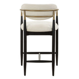 Moxie Counter Stool - Black / White by Uttermost - View 5