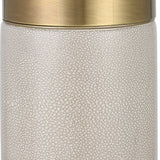 Adelia Ivory & Brass Table Lamp - Yellow by Uttermost - View 6