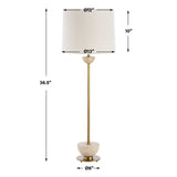 Hemisphere Buffet Lamp Brass - Bronze by Uttermost - View 7