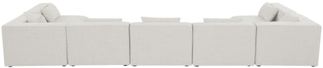 Cube - Modular Sectional 7 Piece - Cream - 630Cream - Sec7B - Home Elegance USA - 4